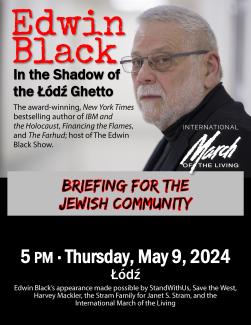 Special Event: Briefing for the Jewish Community, Łódź